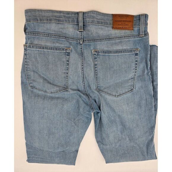 Lucky Brand Light Wash Denim Jeans 4/27 Athletic Fit Orta Premium - Picture 5 of 5